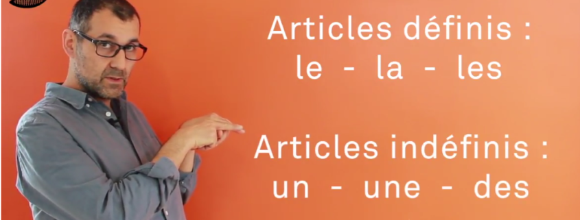 article definis indefinis