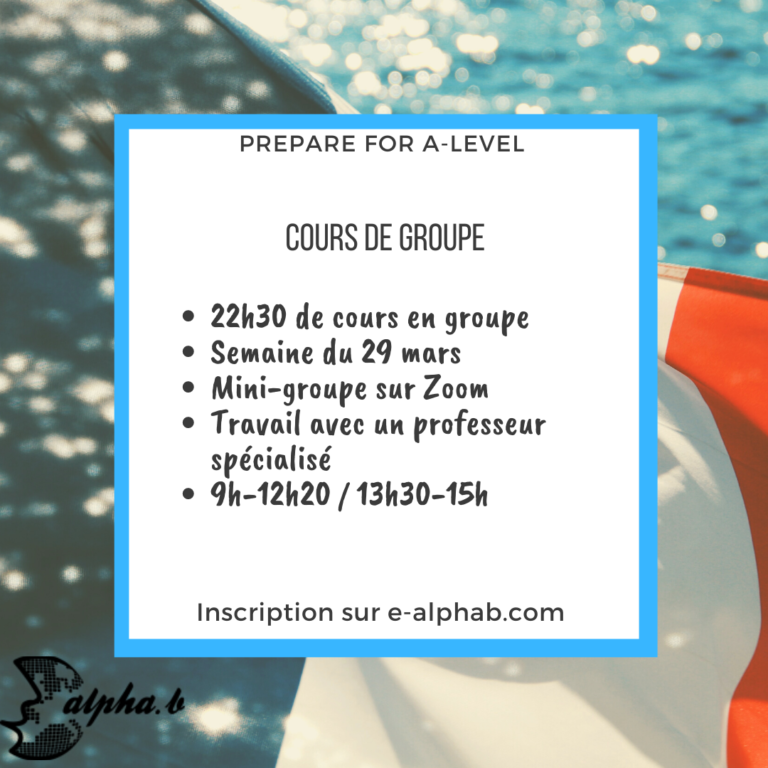 5 Tips To Ace Your French A Level Test | Alphab French School In France